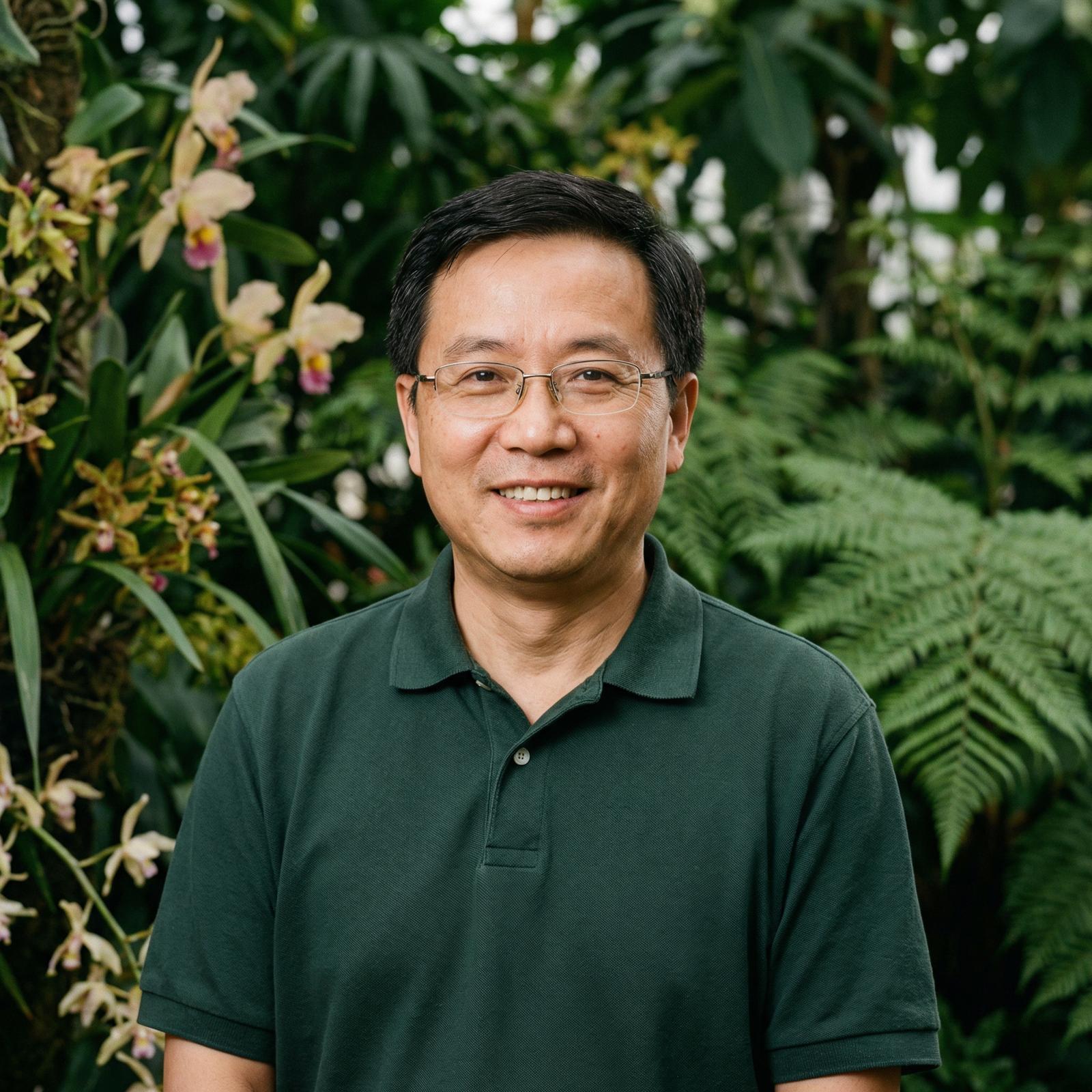 黄色仓库植物专家陈建国